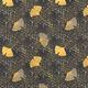 Tissu en coton Cretonne Ginkgo – moutarde,  thumbnail number 1