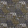 Tissu de décoration Semi-panama Ethnique moderne – noir,  thumbnail number 1