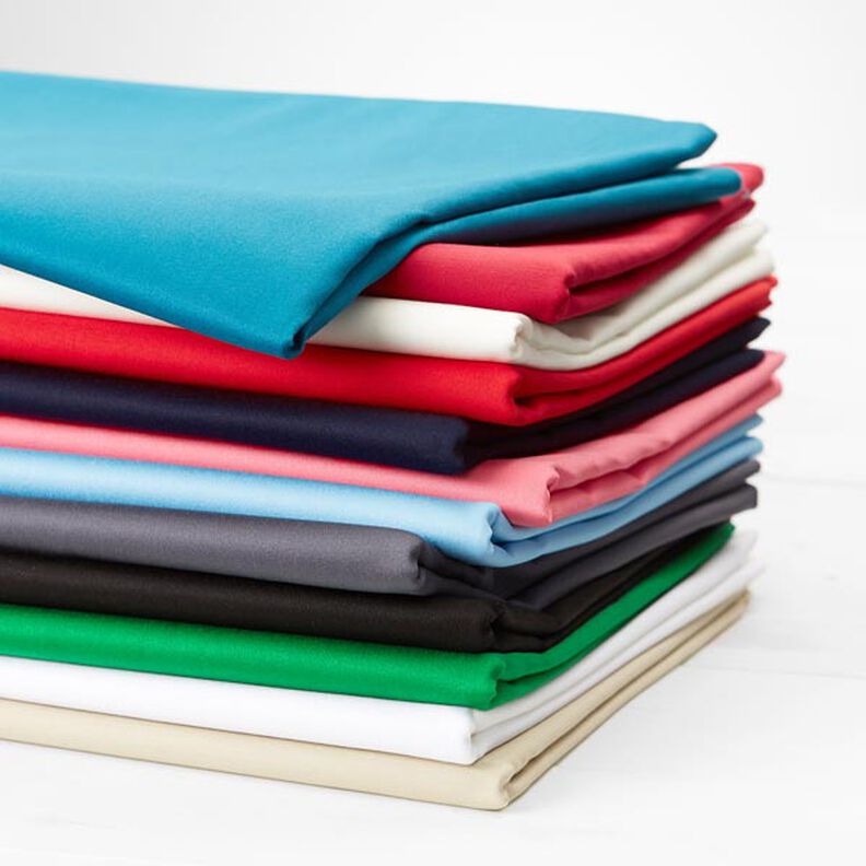 Satin de coton Stretch – bleu nuit,  image number 4
