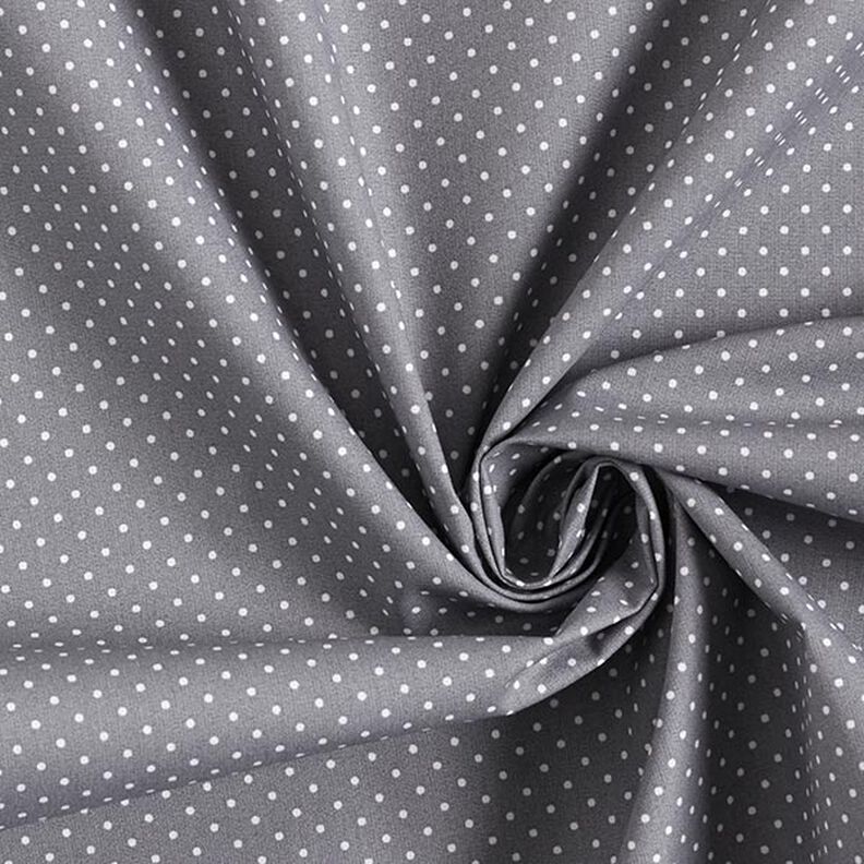 Coton enduit petits pois – gris,  image number 4