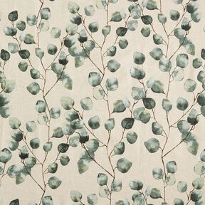 Coton enduit Branches d’eucalyptus – nature, 