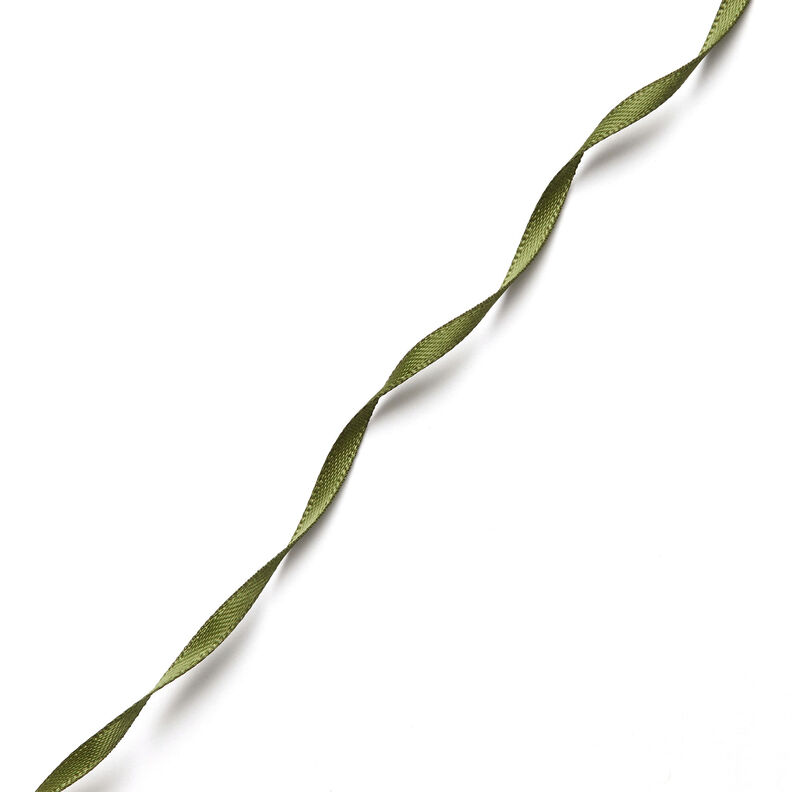 Ruban de satin [3 mm] – olive,  image number 2