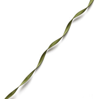Ruban de satin [3 mm] – olive, 