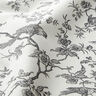 Tissu en coton Cretonne Oiseaux – gris schiste/écru,  thumbnail number 2
