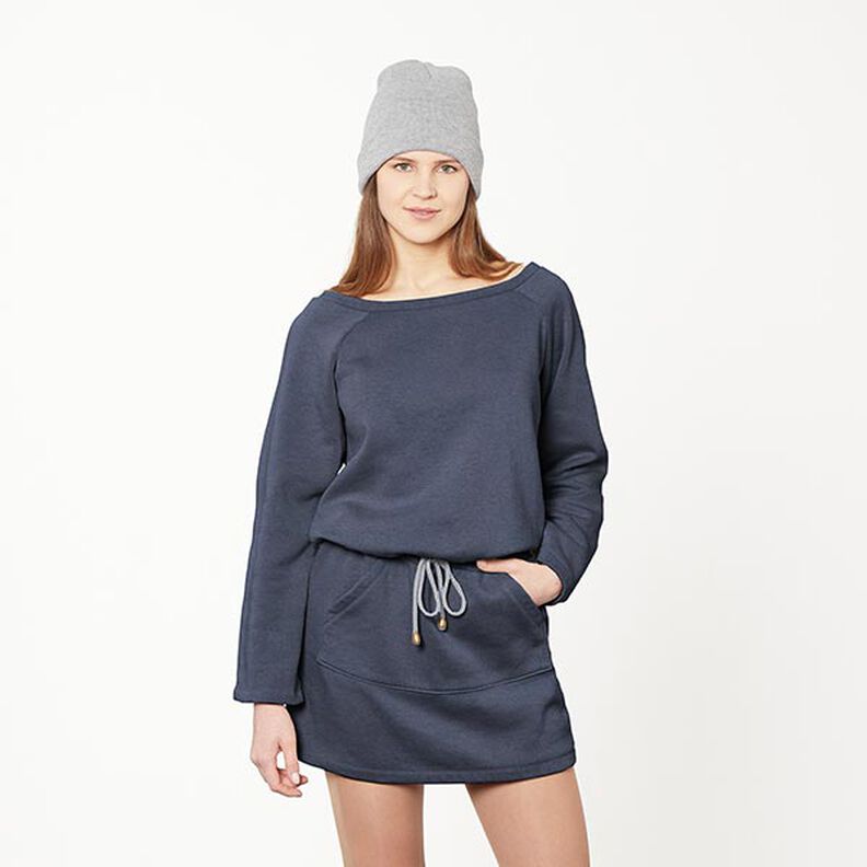 Sweatshirt gratté – navy,  image number 7