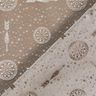 Tissu de doublure Jacquard Cibles et flèches – gris/or,  thumbnail number 4