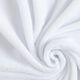 Tissu éponge douillet Bambou Uni – blanc,  thumbnail number 1