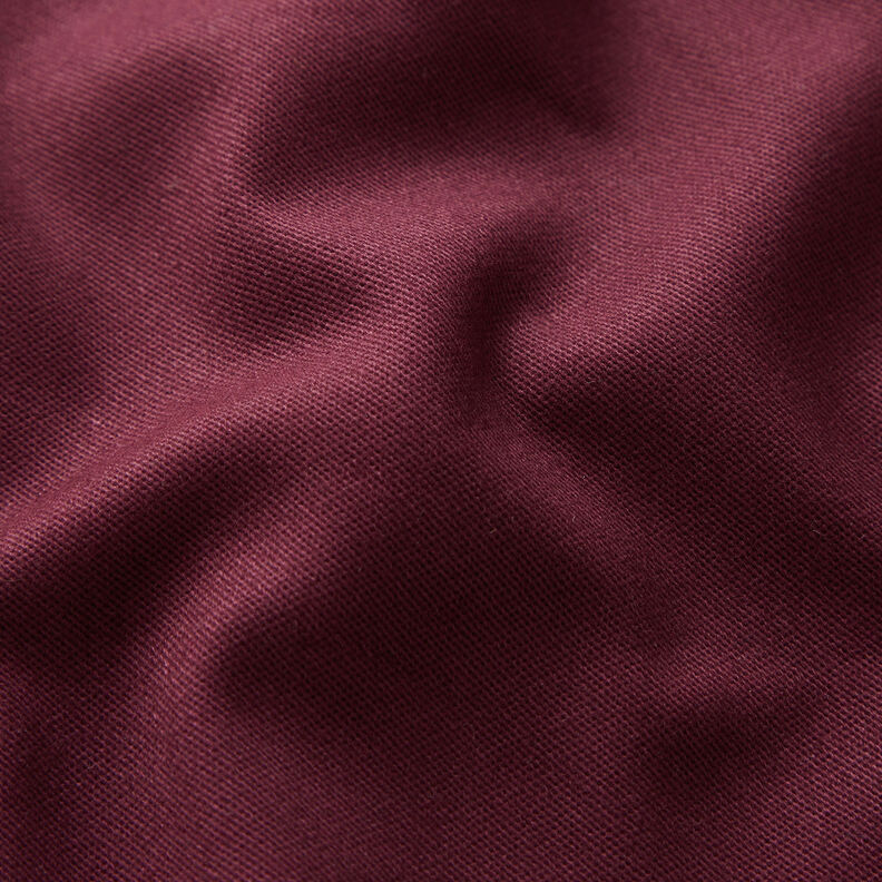 Sergé coton Stretch – merlot,  image number 2