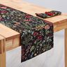Tissu de décoration Gobelin prairie fleurie – noir,  thumbnail number 9