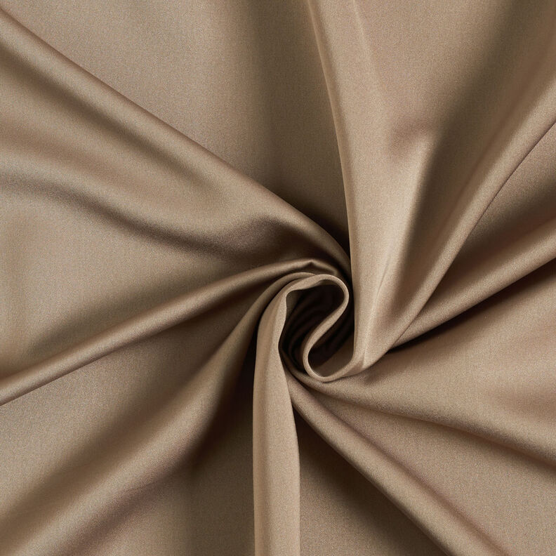 Satin microfibre – taupe foncé,  image number 1