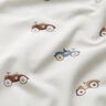 GOTS Jersey coton Voitures-jouets rétro Impression numérique – ivoire,  thumbnail number 2