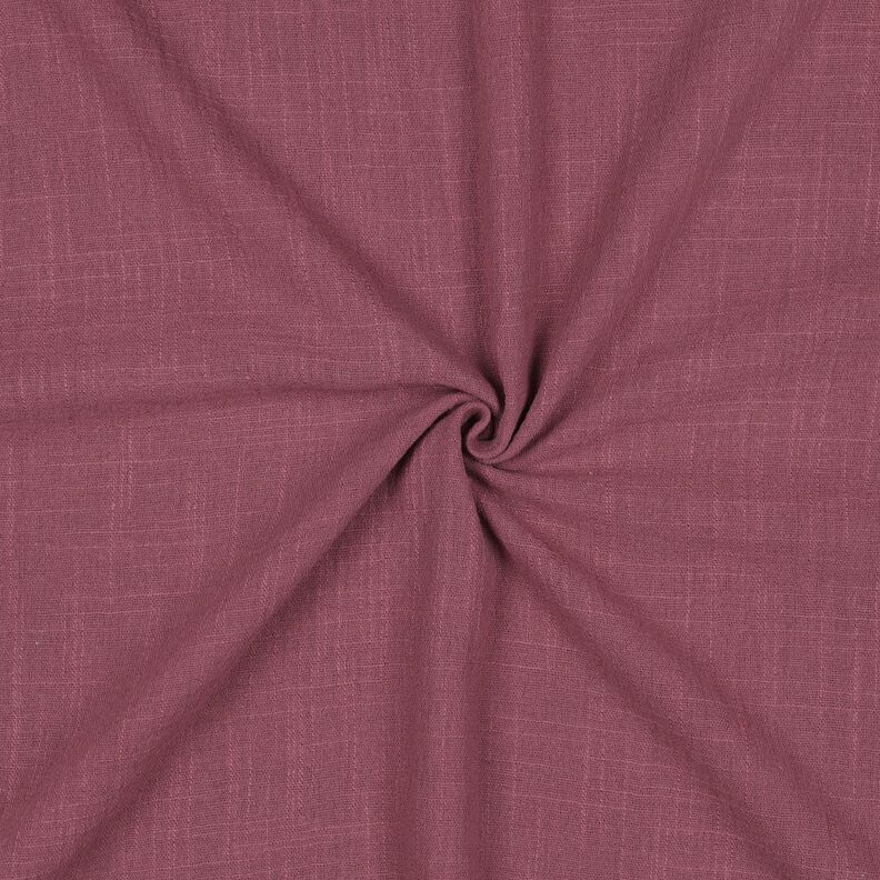 Tissu en coton Aspect lin uni – mauve, image number 1