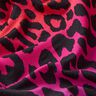 French Terry Sweat d’été Dégardé de couleurs léopard Impression numérique | by Poppy – pourpre/rouge,  thumbnail number 2