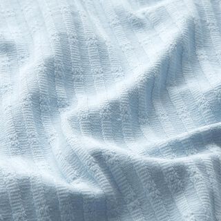 Jersey côtelé Modèle de tricot – bleu bébé, 