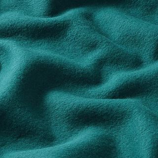 GOTS Polaire coton uni – pétrole, 