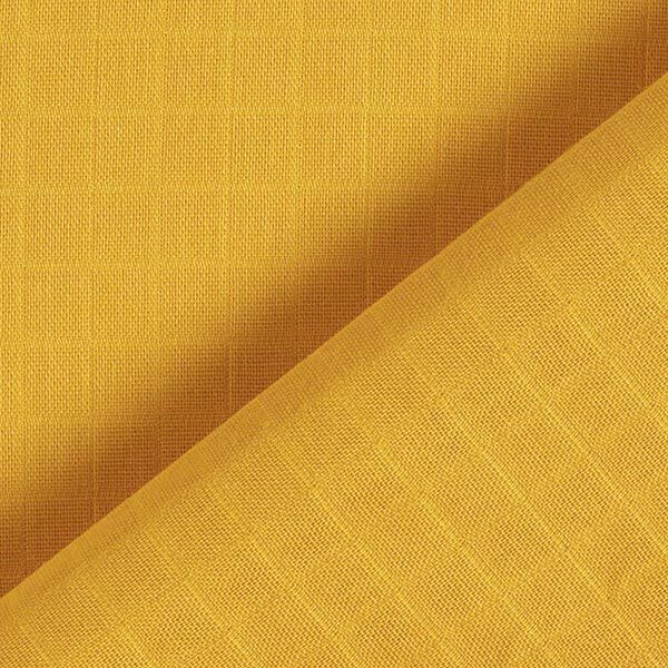 Tissu double gaze de coton Carreaux Double face – jaune curry,  image number 4