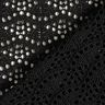 Tissu tricot&eacute; &agrave; motif de vagues &ndash; noir,  thumbnail number 4