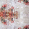 GOTS Jersey coton Mosaïques éparpillées | TCC x LOOKS by Wolfgang Joop – rouge/beige foncé,  thumbnail number 1