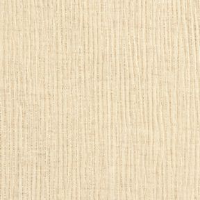 Tissu double gaze de coton Mélange lin Glitzerpunkte – crème, 