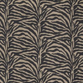 Tissu de revêtement Jacquard Zèbre – kaki/noir, 