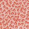 Tissu en coton Cretonne Feuilles abstraites – terre cuite/ivoire,  thumbnail number 1