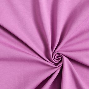 Jersey coton Medium uni – lilas rouge, 