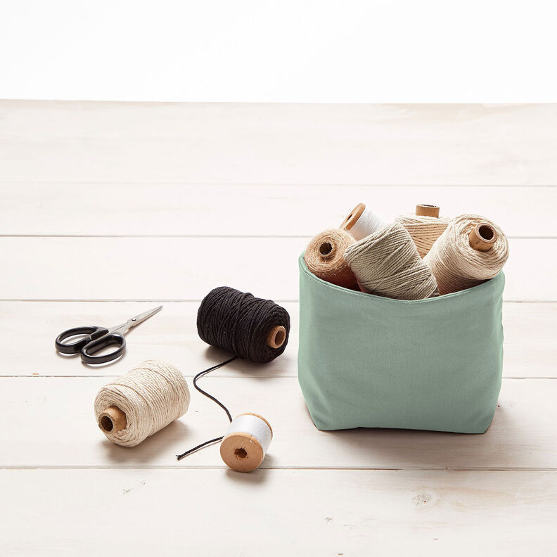 Tissu en coton Cretonne Uni – roseau,  image number 7
