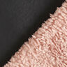Article de second choix Similicuir avec fausse fourrure, uni – noir/vieux rose clair,  thumbnail number 1