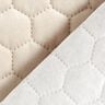 Tissu de revêtement velours matelassé nid d'abeille – sable,  thumbnail number 6