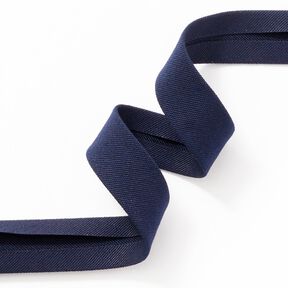 Extérieur Biais plié [20 mm] – bleu marine, 
