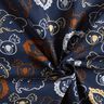 Popeline coton Visages d'animaux | Poppy Fabrics – gris bleu,  thumbnail number 3