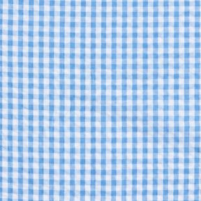 Seersucker Coton carreaux tissés – bleu/blanc, 