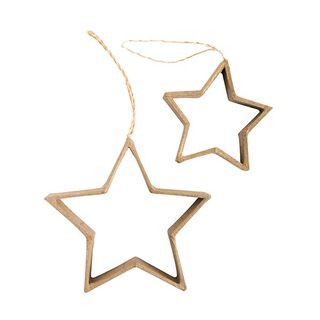 Papier mâchéPendentifs Étoiles [ 12 Pièces ] | Rayher, 