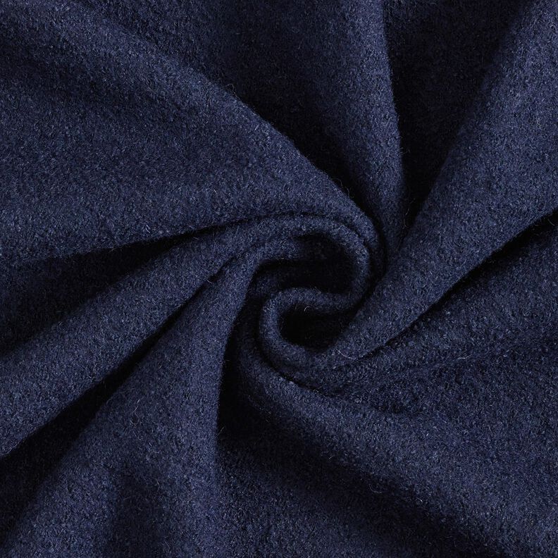 Tissu léger en maille en mélange de viscose et laine – bleu nuit,  image number 1
