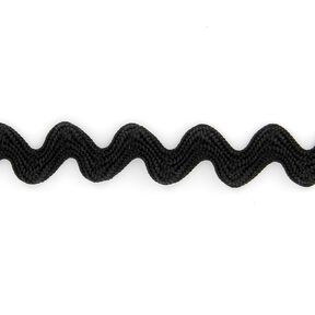 Lisse dentelée [12 mm] – noir, 
