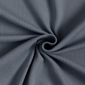 Jersey gaufré Uni – gris, 