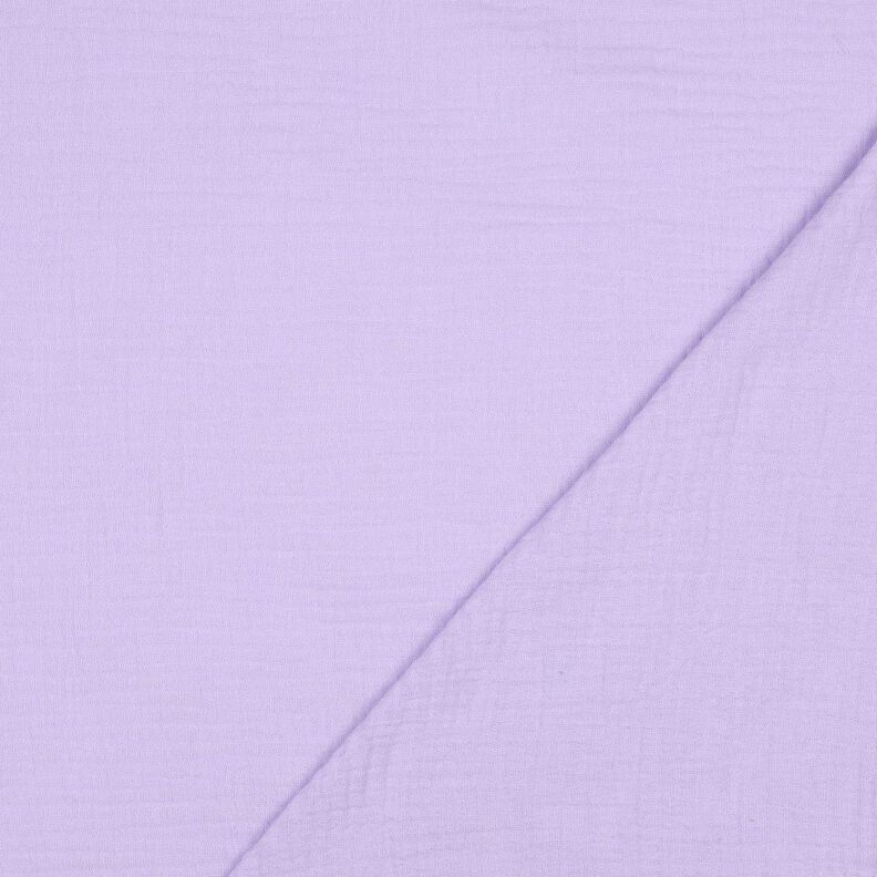 Tissu double gaze de coton Bord incurvé sur les deux côtés  | Poppy Fabrics – mauve/lilas rouge,  image number 4