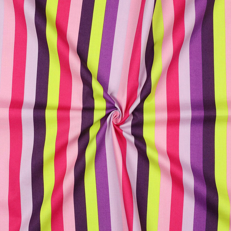 Popeline coton Summer Stripe | Nerida Hansen – lilas,  image number 3