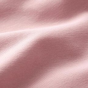 Jersey coton Medium uni – vieux rose clair, 