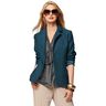 Bi-Stretch Gabardine – bleu océan,  thumbnail number 6