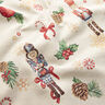Tissu de décoration Gobelin Casse-noisettes festifs – beige clair/rouge,  thumbnail number 2