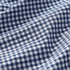 <h2>Seersucker Petit Carreaux Marine &ndash; Textur&eacute; et R&eacute;versible</h2>, 