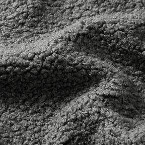 Tissu de revêtement Aspect peau de mouton – gris foncé, 