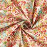 Tissu en coton Cretonne Mer de fleurs – blanc/carmin,  thumbnail number 3