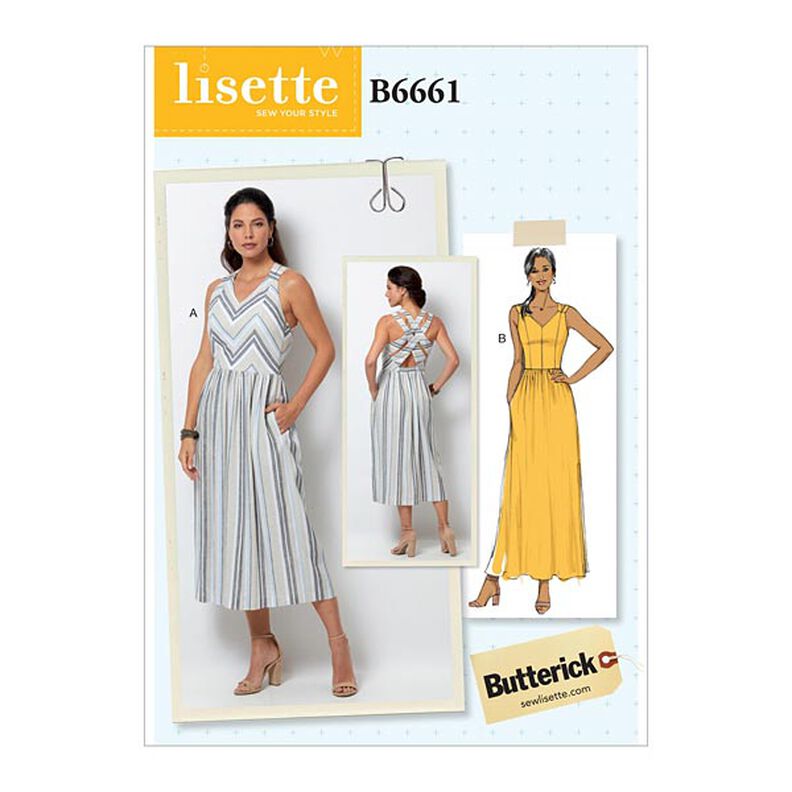 Robe, Butterick 6661 | 32-40,  image number 1