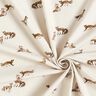 Jersey coton Renard en aquarelle  – blanc,  thumbnail number 3