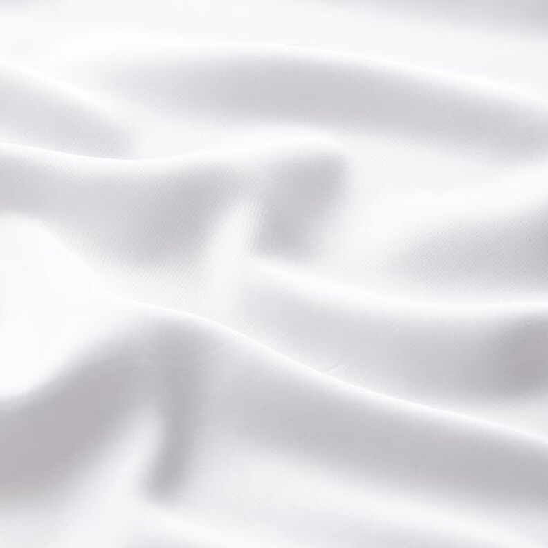 Satin viscose Uni – blanc,  image number 3