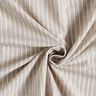 Mélange lin coton Larges rayures – taupe clair/blanc,  thumbnail number 3