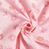 Tissu double gaze de coton Pluie de fleurs – rosé,  thumbnail number 3