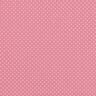 Popeline coton Petits pois – rose/blanc,  thumbnail number 1